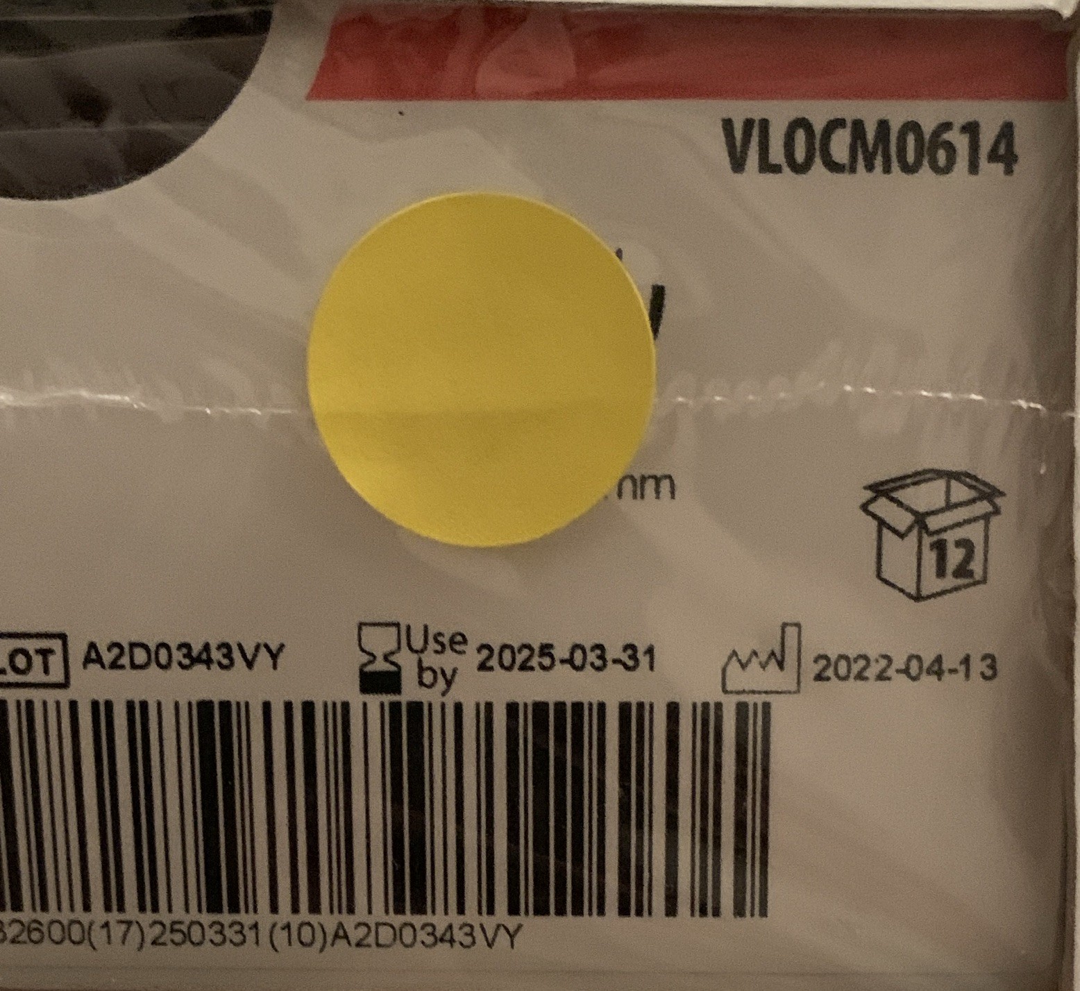 Covidien V-Loc 90 Absorbable Wound Closure Device 3-0 12in Violet VLOCM0614