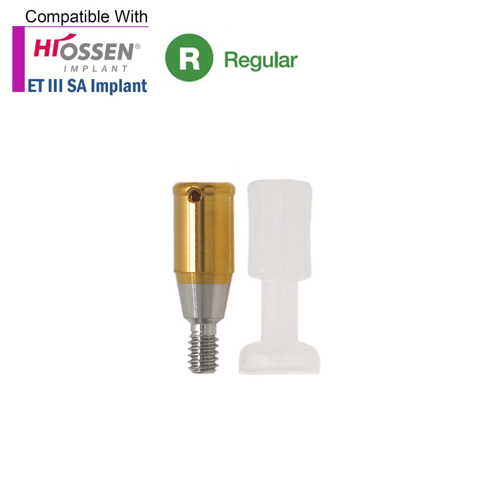 US OSS Overdenture Locator Abutment Male Cap fit HIOSSEN ET Mini/Regular