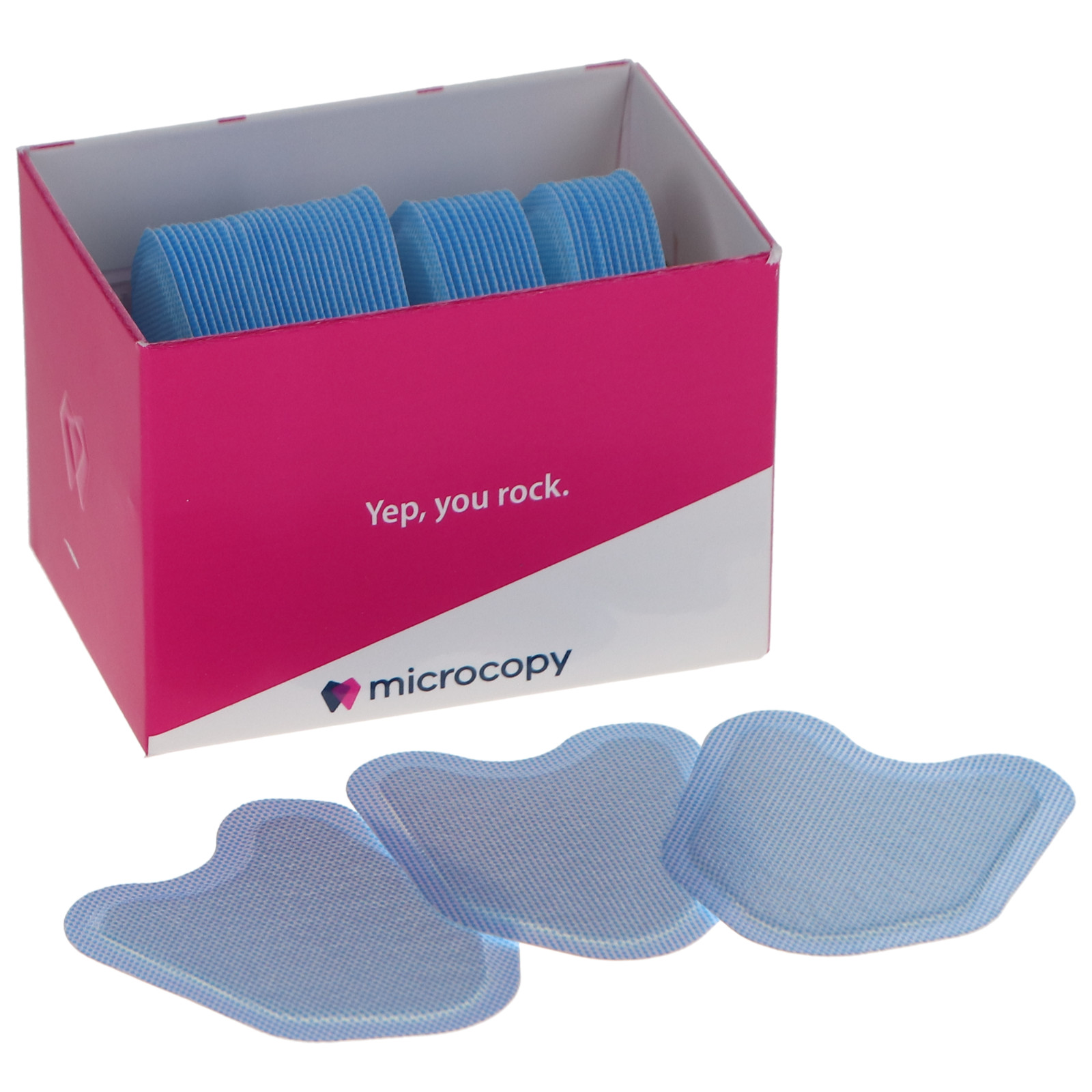 Microcopy Dental NeoDrys Large Blue Saliva Control 50/BX DYL Cotton Roll replace