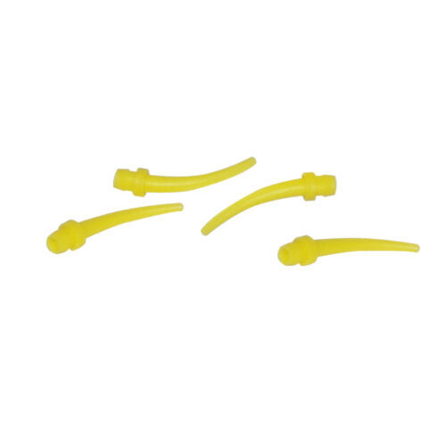 Dental Disposable Intra Oral Impression Mixing Tips Yellow Mixers