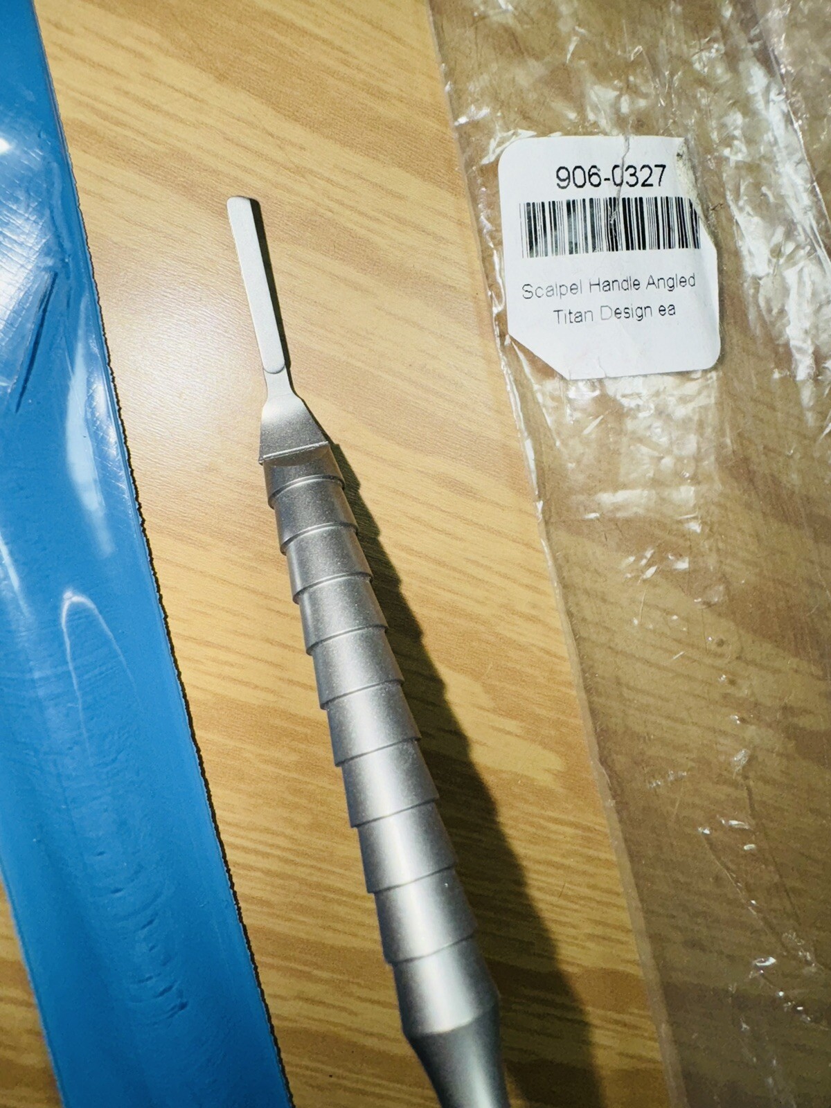 NEW ~ A. Titan Dental Instrument Scalpel Angled Handle USA