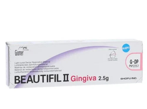 Shofu Beautifil II Gingival G DP Dark Pink Shade 2.5g Gingival Composite Dental