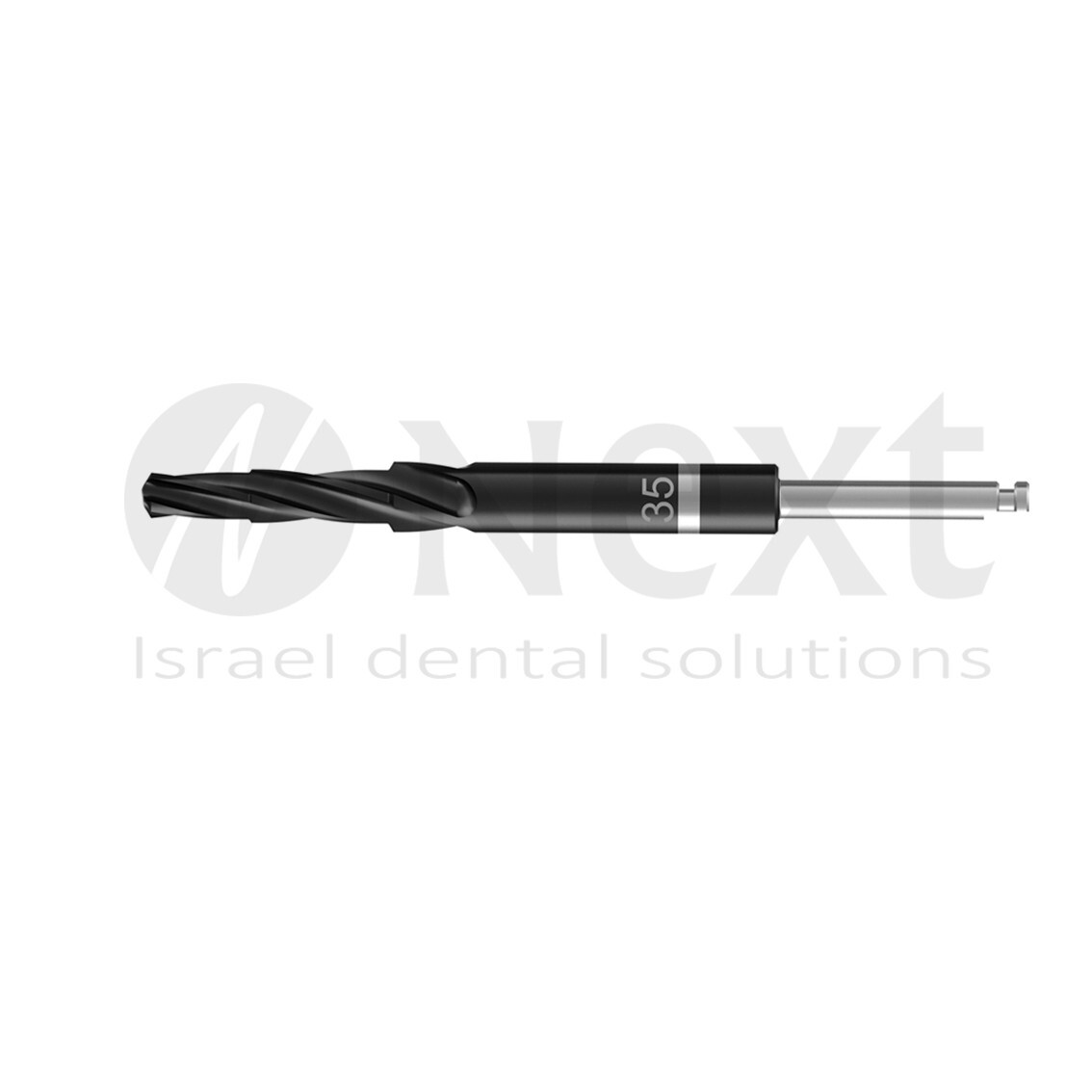 Dental Zygomatic Drill Ø4.2 mm carbon coating Zygoma L 40 mm