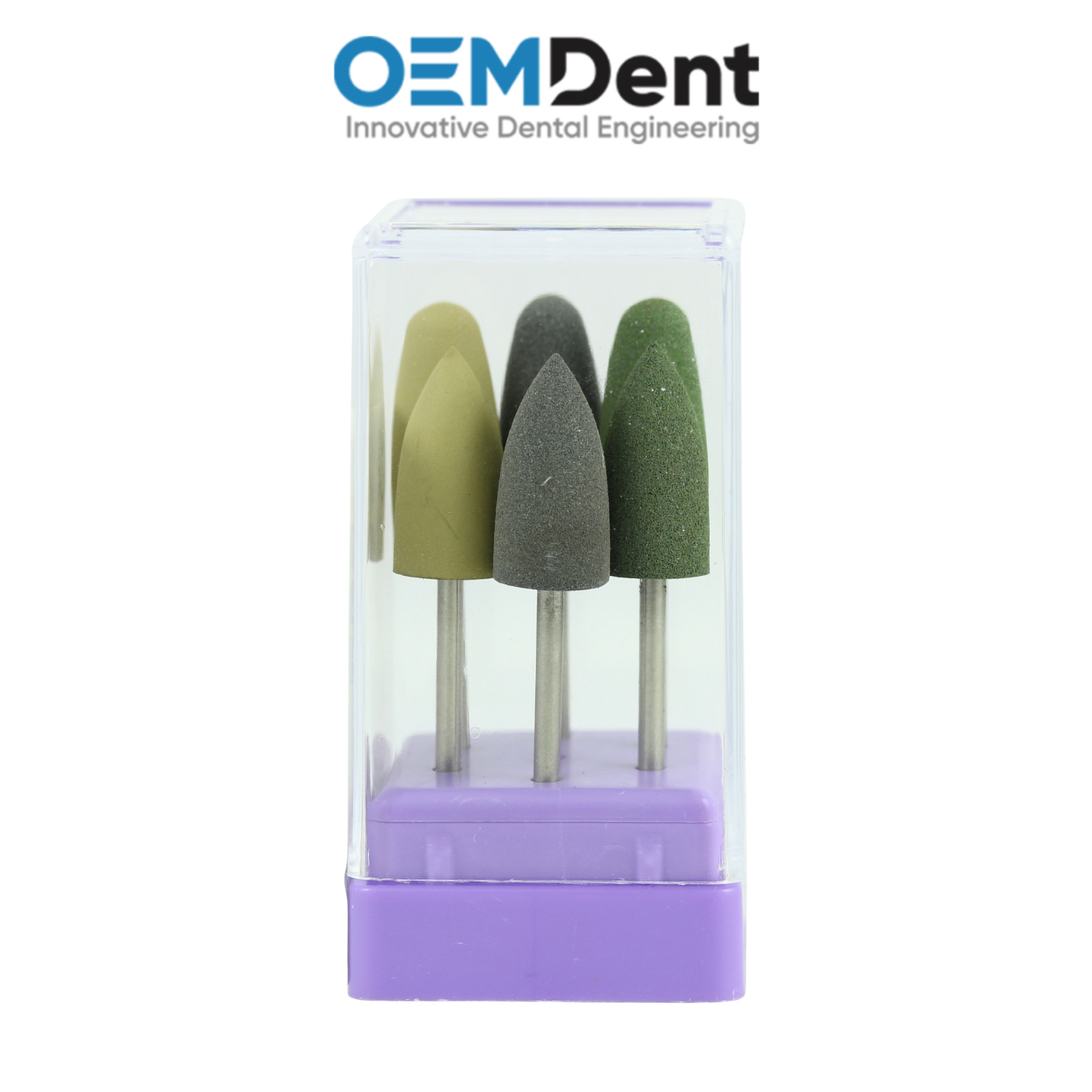 MDT PLA Polishers Kit Acrylic Polishing System High-Gloss Finish Dentures 0rtho