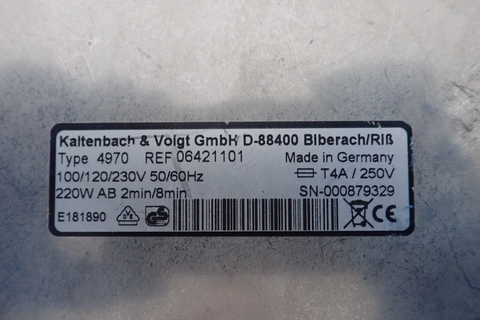 Kavo K-Control Type 4970 TLC Universal Control Unit