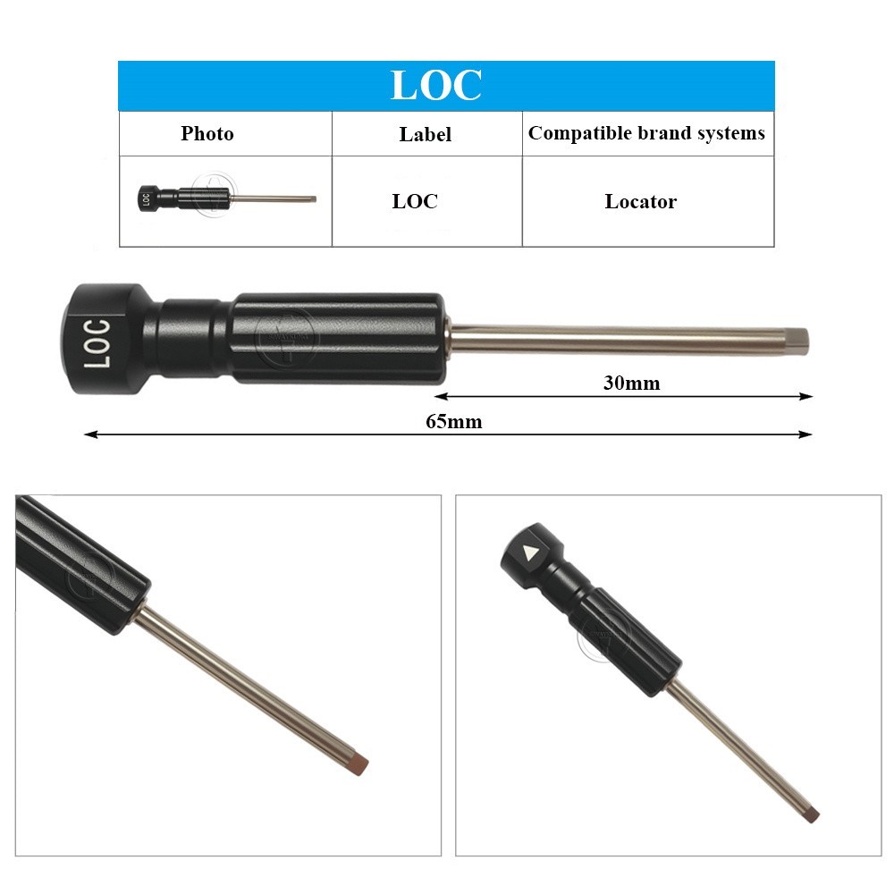 Screwdriver Dental Lab Screwdriver lab tools 9 pcs/kit