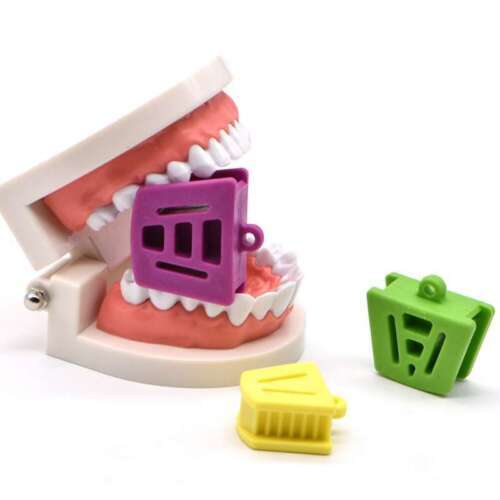 Dental Bite Block Autoclavable Silicone Mouth Props Adult/Child (Bag of 3 Pcs)
