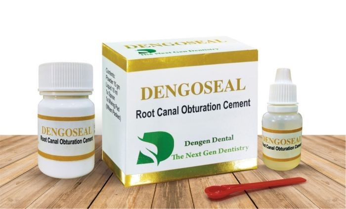 Dental DENGOSEAL Root Canal Obturation Cement – Powder 15gm Liquid 10ml