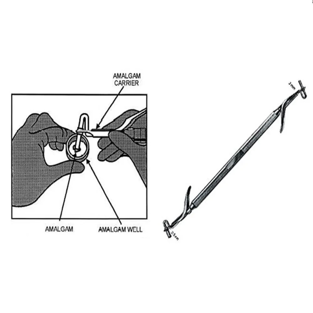 GDC Dental Amalgam Carrier Double Ended Large Regular (AC5202)