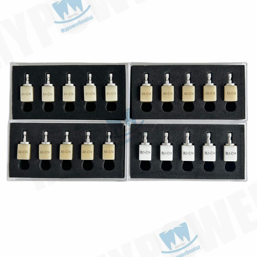 Dental PMMA Block CAM CAD CEREC C14 Block Non Firing Milling Sirona A1 A2 A3 BL1