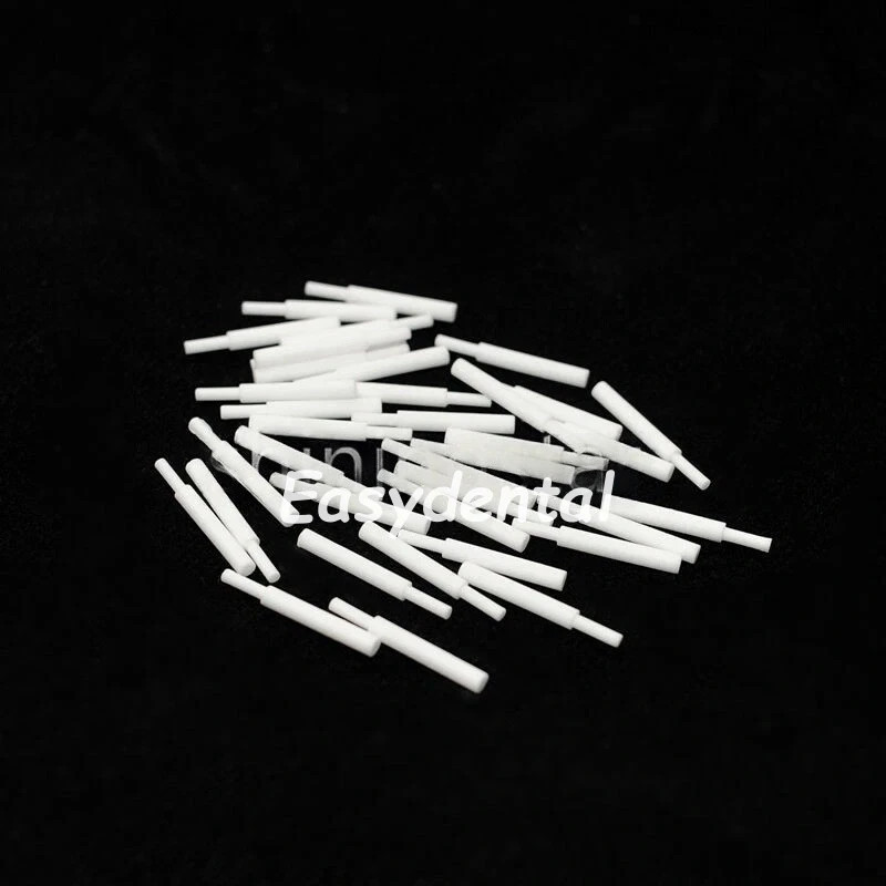 10-100 Pcs Dental Lab Zirconia Ceramic Pins For Honeycomb Firing Trays 2.5cm