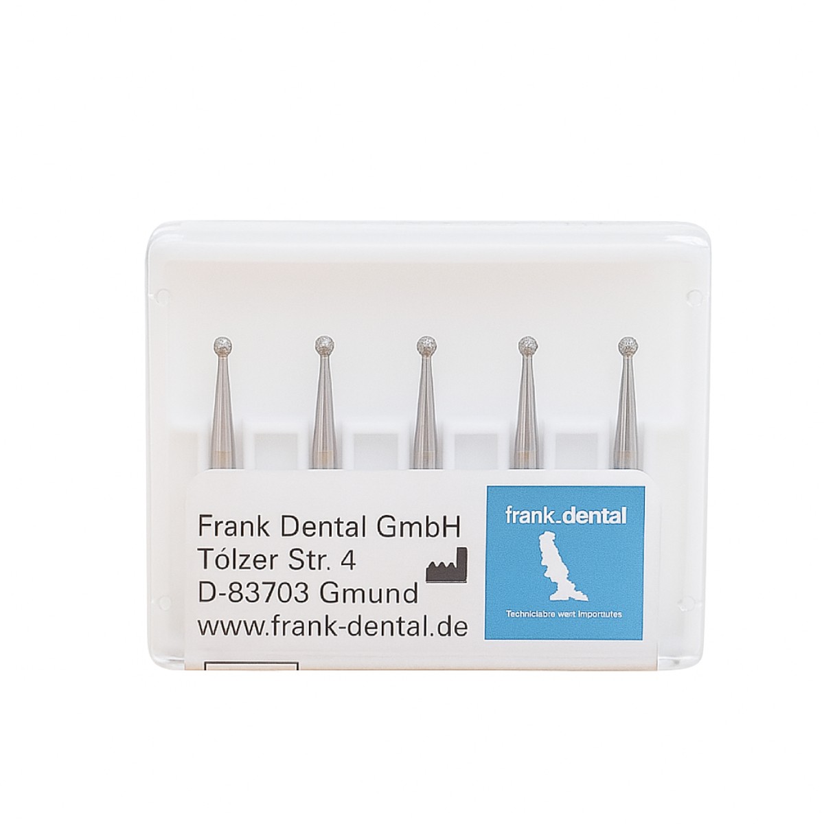 Frank Diamond Bur BR-12 | Made in Germany (Pack of 5)