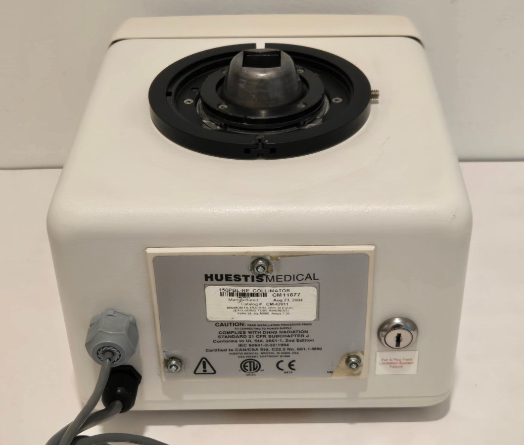 Huestis Medical 150PBL-RE Collimator — Catalog CM-42011 — GE Rad Room