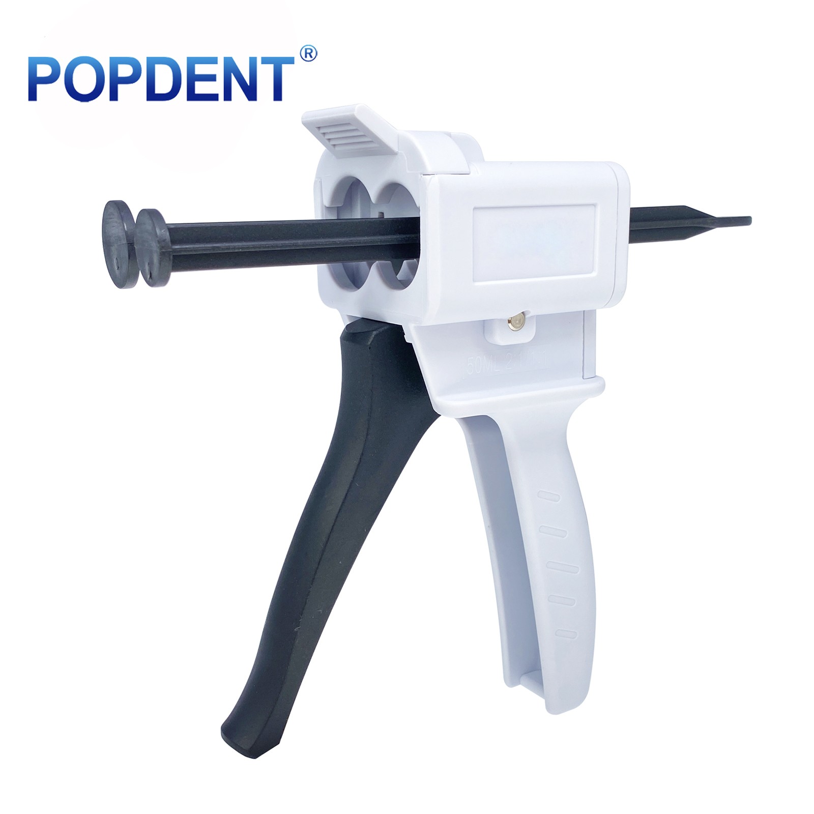 Dental Impression Universal Cartridge Dispenser Delivery Gun 1:1 2:1 Mixing