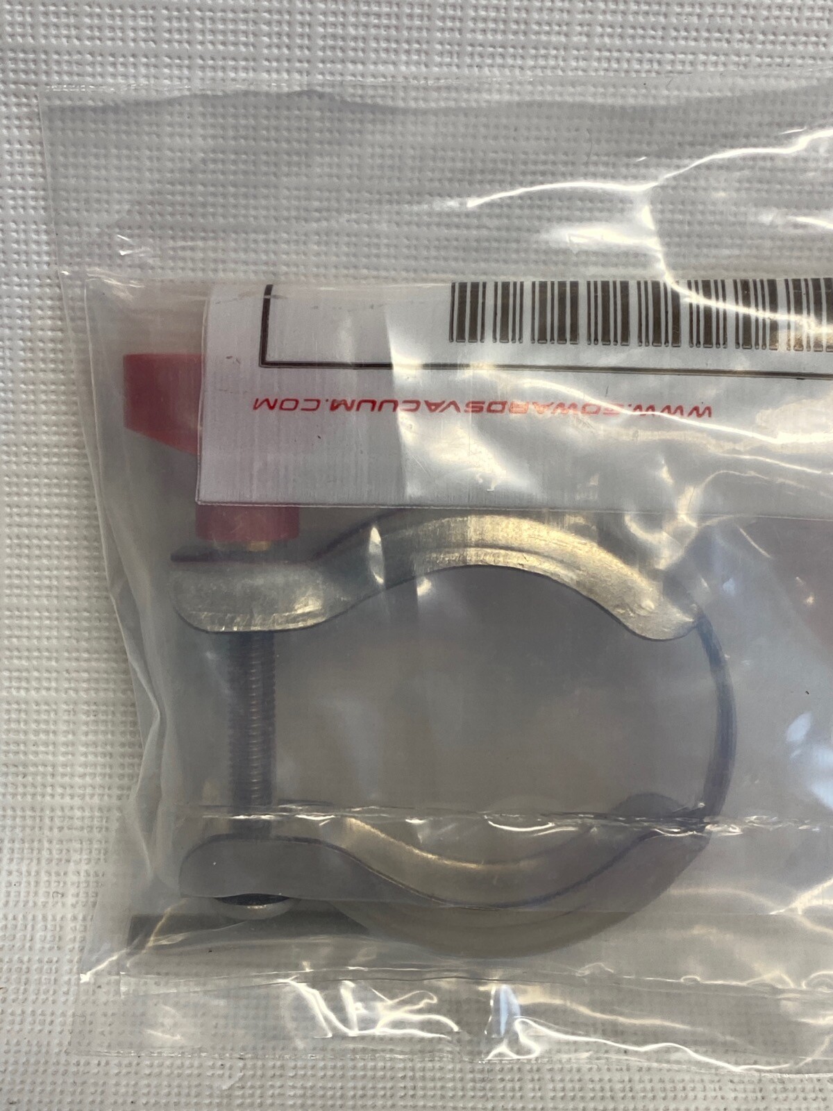 EDWARDS NW25 NW20 Stainless Clamping Ring Red Wing Nut for RV3 Pump C10514401