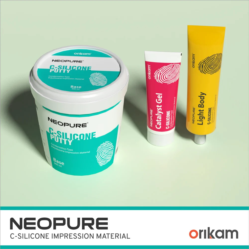 Orikam Neopure C Silicone Rubber Based Impression Material Starter Kit Zeta Plus