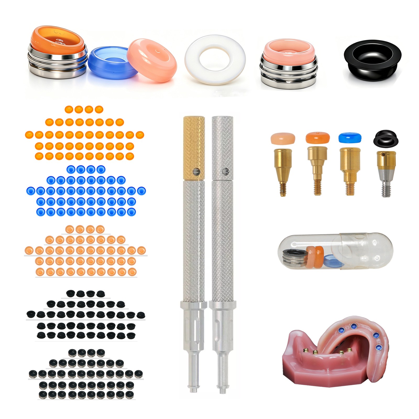 US Zest Attachment Locator Abutment Internal Conical Connection for NobelActive