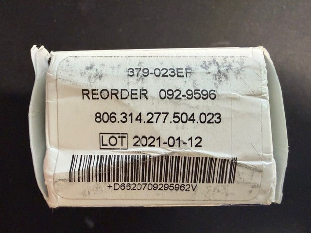 Patterson Diamond – FG Ex Fine, Yellow, Football Point End, # 379-023VF – 25/Pkg
