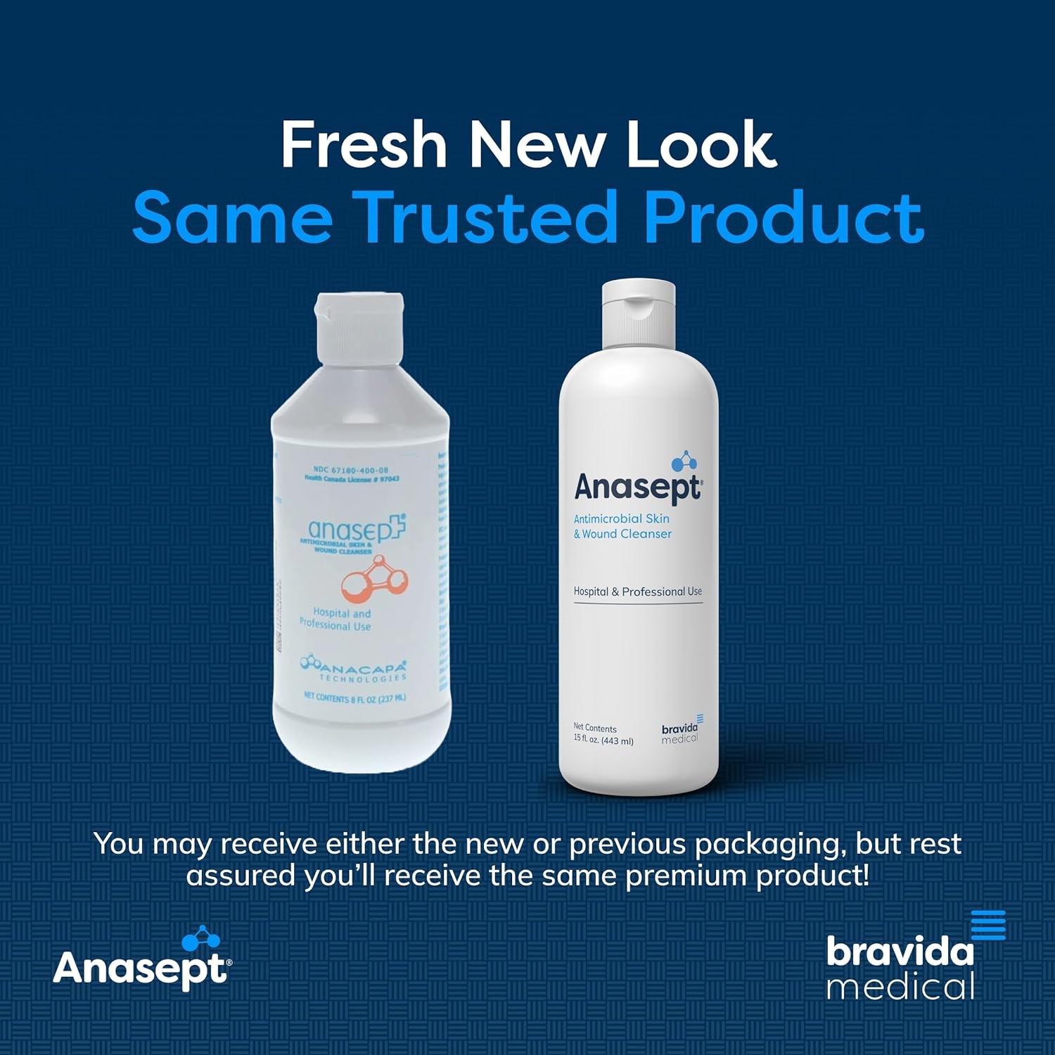 Anasept Skin and Wound Cleanser, 15 oz. Bottle with Dispensing Cap