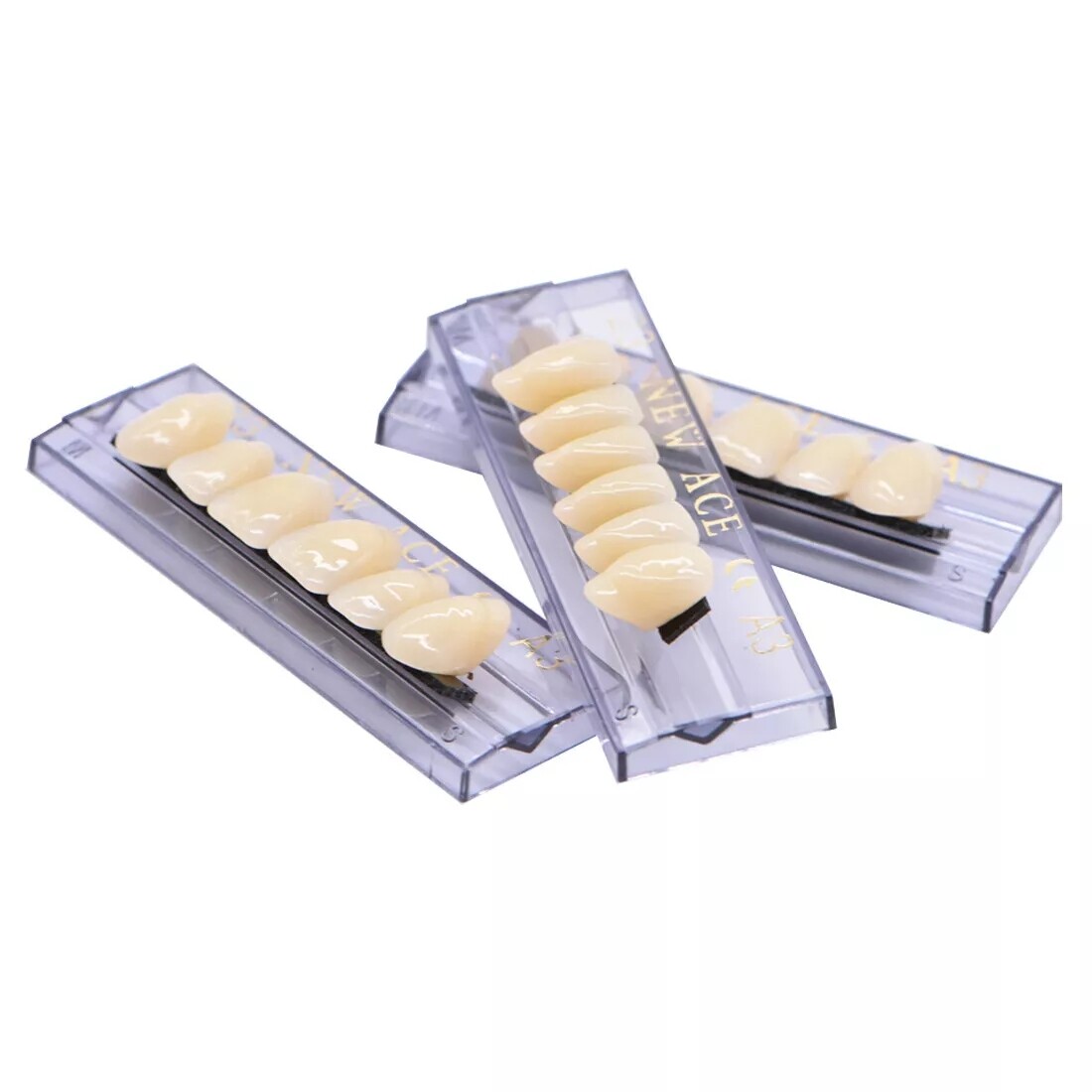 168X Acrylic Resin A1/A2/A3 Dental Denture Teeth Upper Lower Shade 22/23/24# HOT