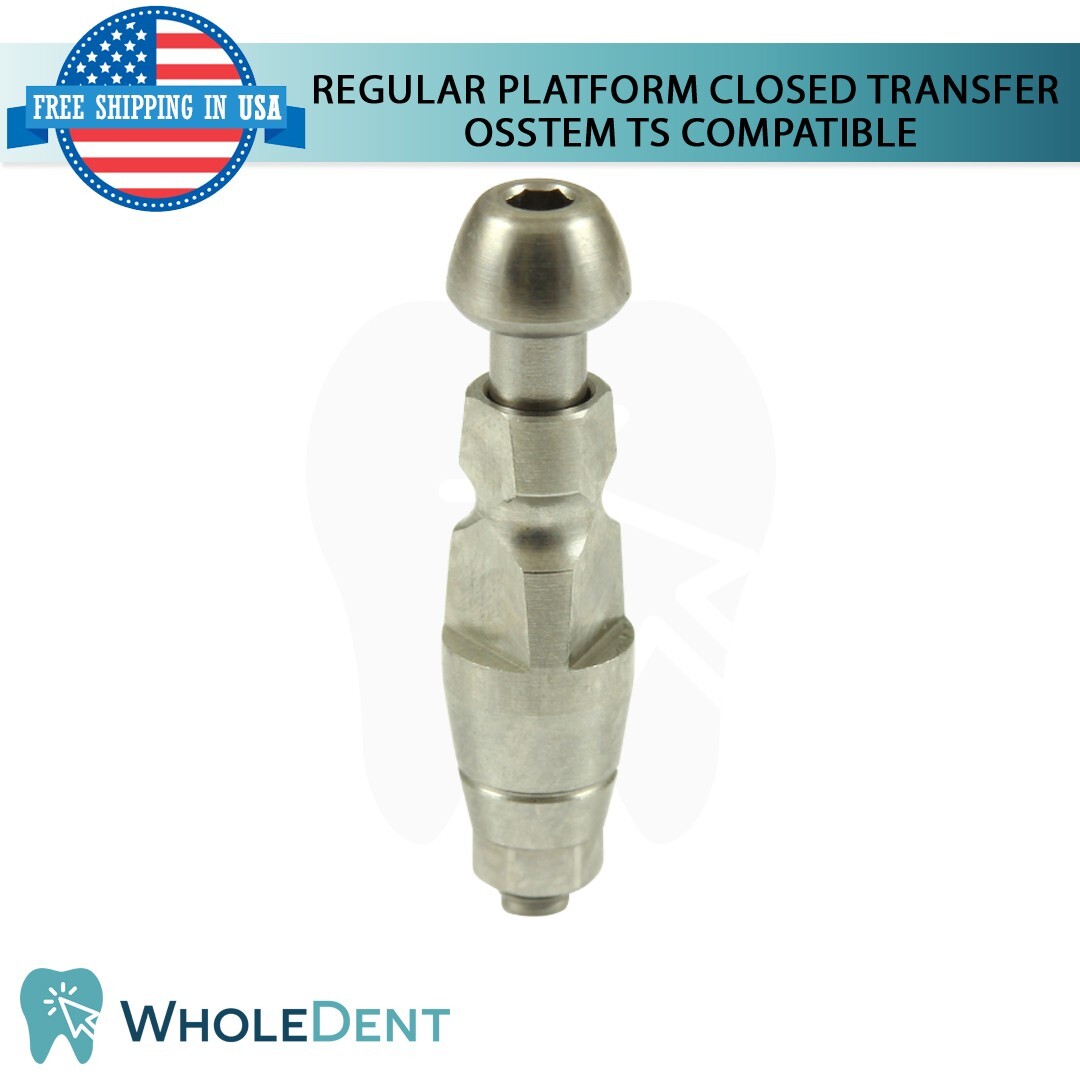 10X Regular Closed Transfer Dental 2.5mm Osstem® TS Hiossen® ET Compatible Hex