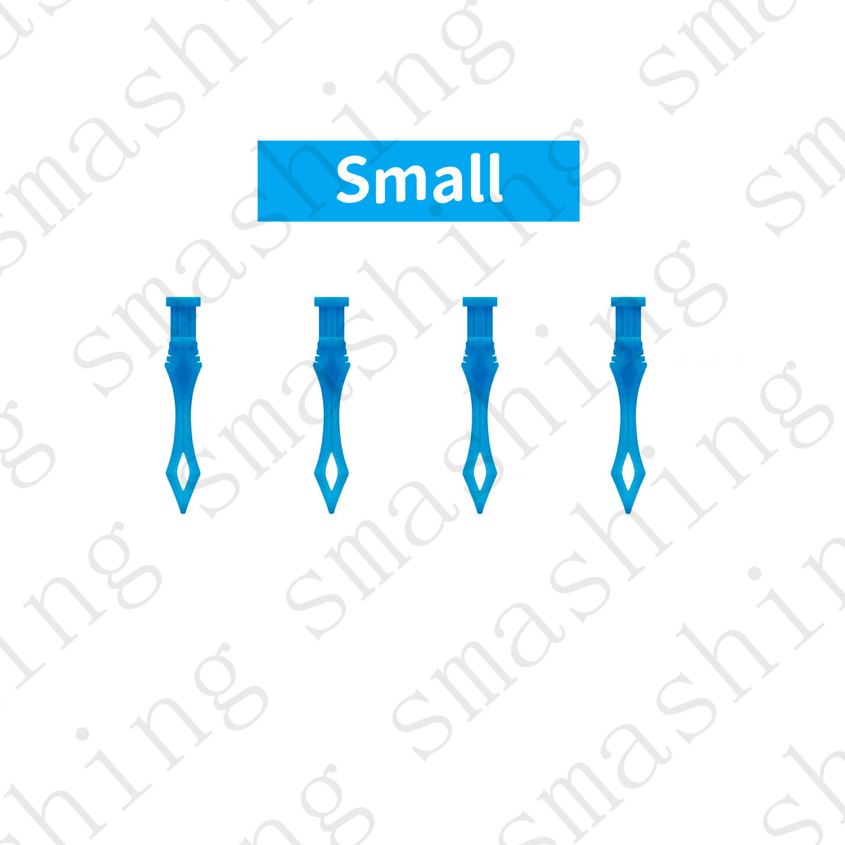 80pcs Dental Diamond Wedges Plastic Fixing Diastema Adaptive Interdental Wedge