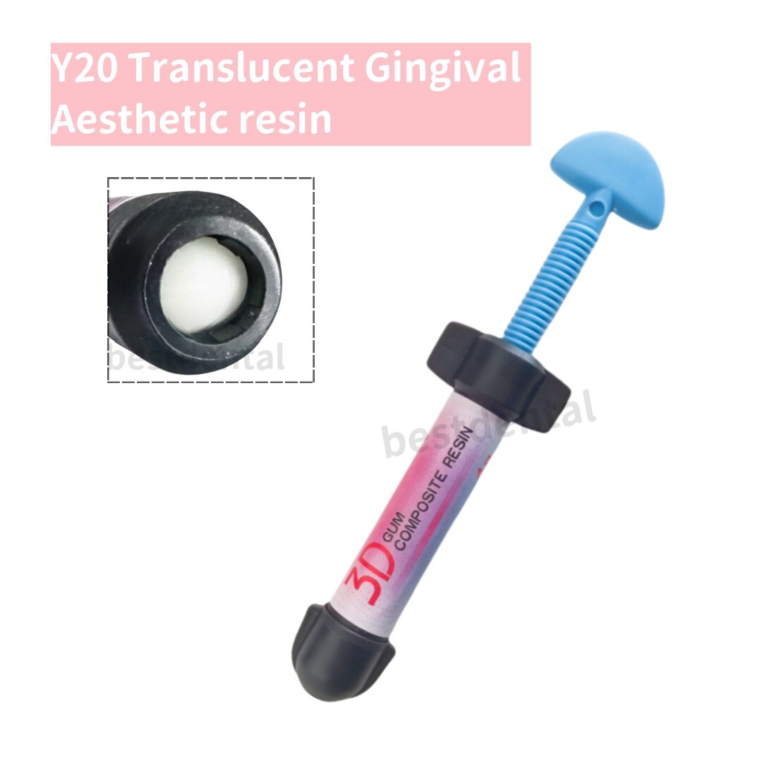 Gingiva Resin Dental Beautiful Gum Composite Highly 3D Aesthetic Adhesive Kit