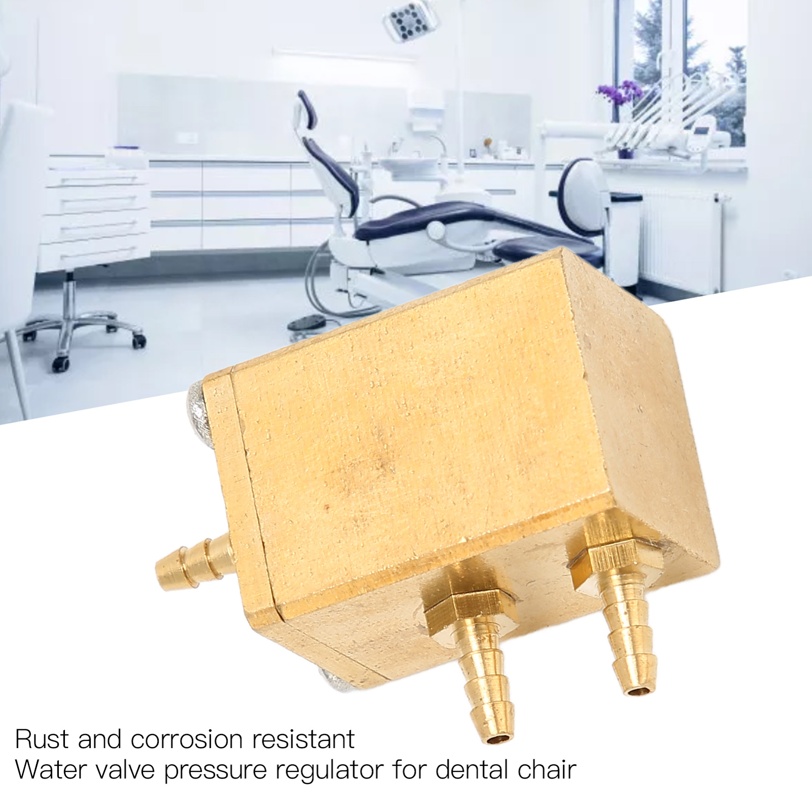 Metal Dental Water Valve Water Pressure Regulator Dental Accessories For Den