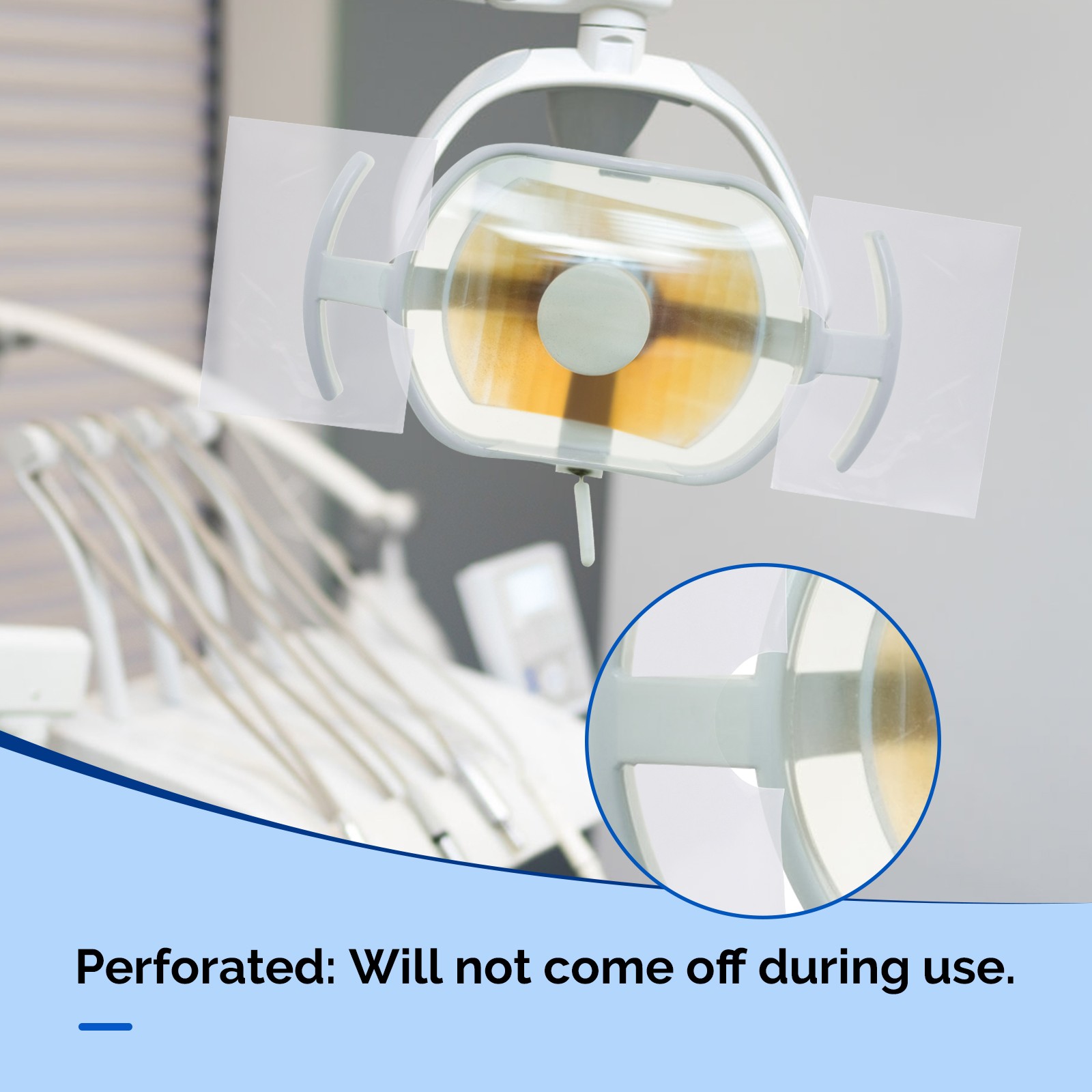 500pcs Dental T-Style Light Handle Covers/ Sleeves for T-Shape Handles 4＂x5.75＂