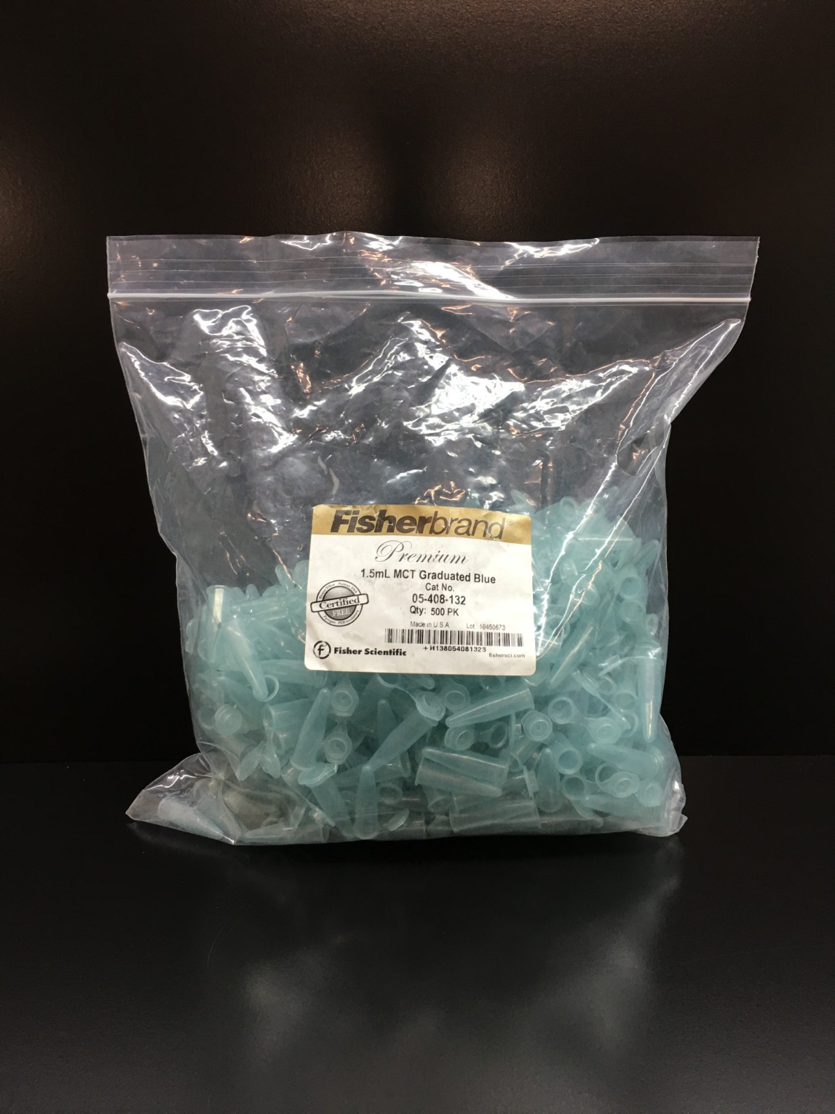 Fisherbrand Cat No 05-408-132 Premium MCT Graduated Blue 1.5mL