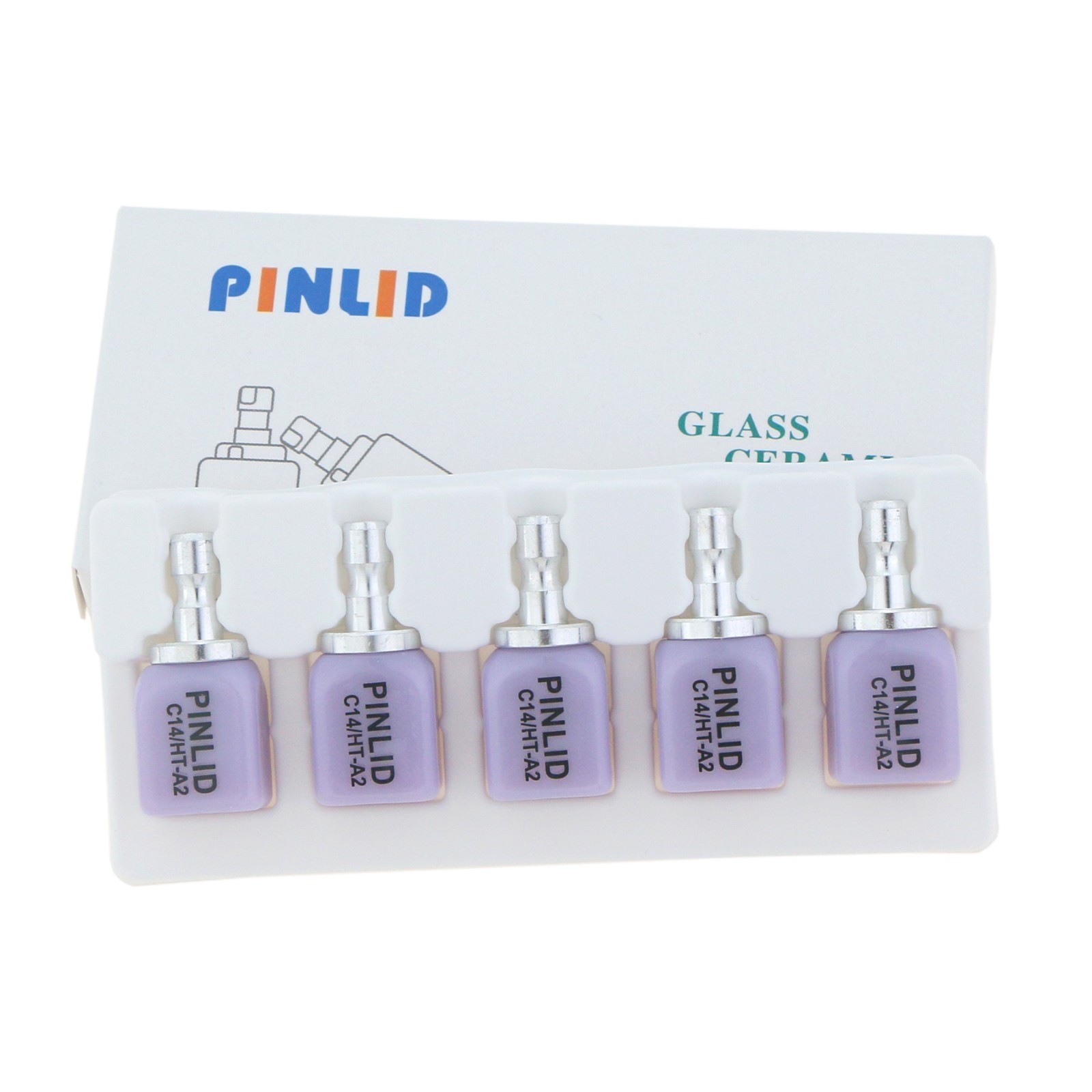 US C14 HT/LT Dental Emax Glass Ceramic Blocks Lithium Disilicate CAD/CAM CEREC