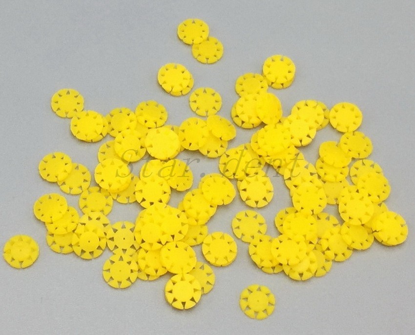 500pcs Dental Endo Files Stoppers Disinfection Counters Marking Circle Rings