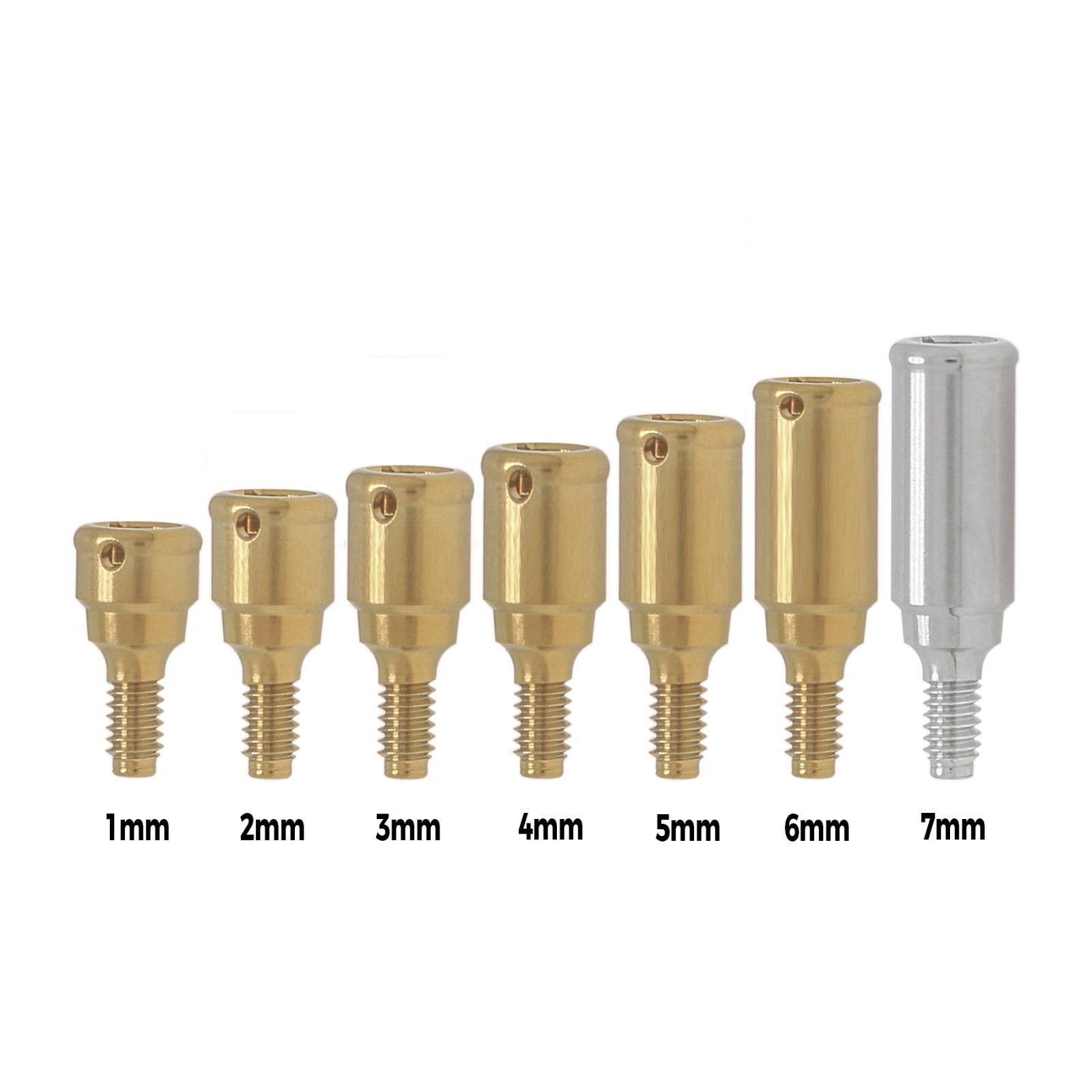 Overdenture Locator Abutments Anchor for Megagen AnyRidge Male Caps Removable