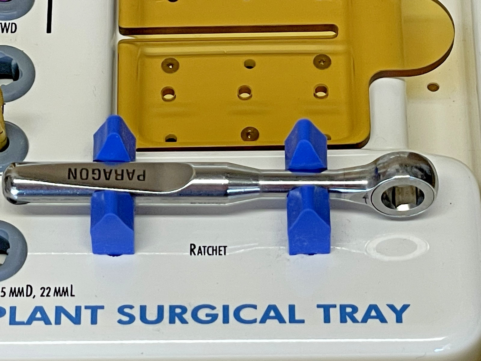 Paragon Implant Company Surgical Tray,Excellent As Pictured Items Only