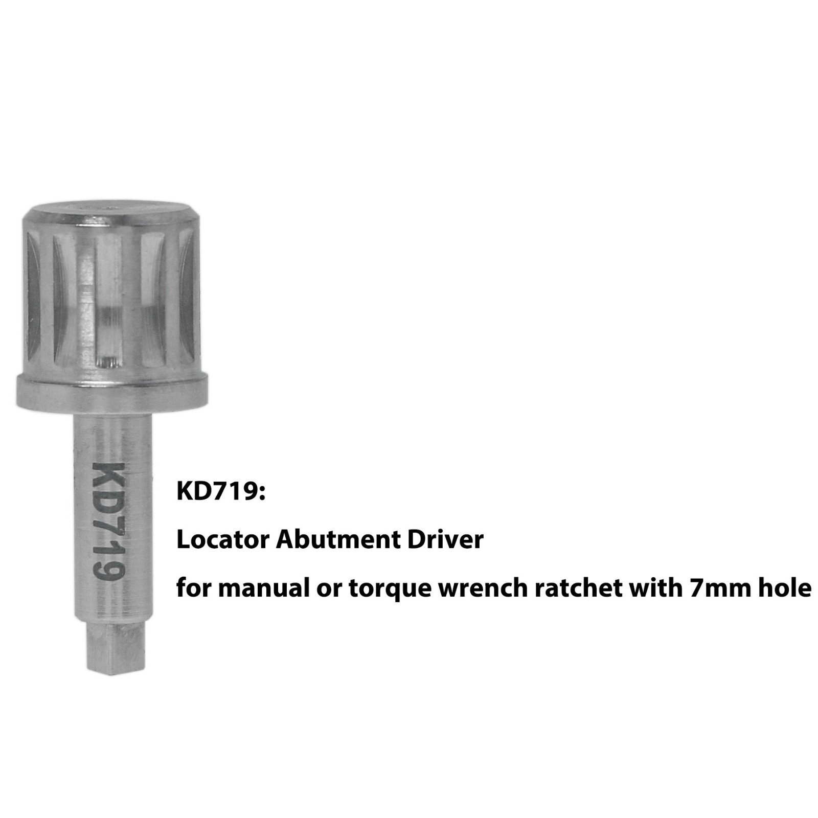 Dental Titanium Overdenture Locator Abutment Compatible Multi Implant Systems
