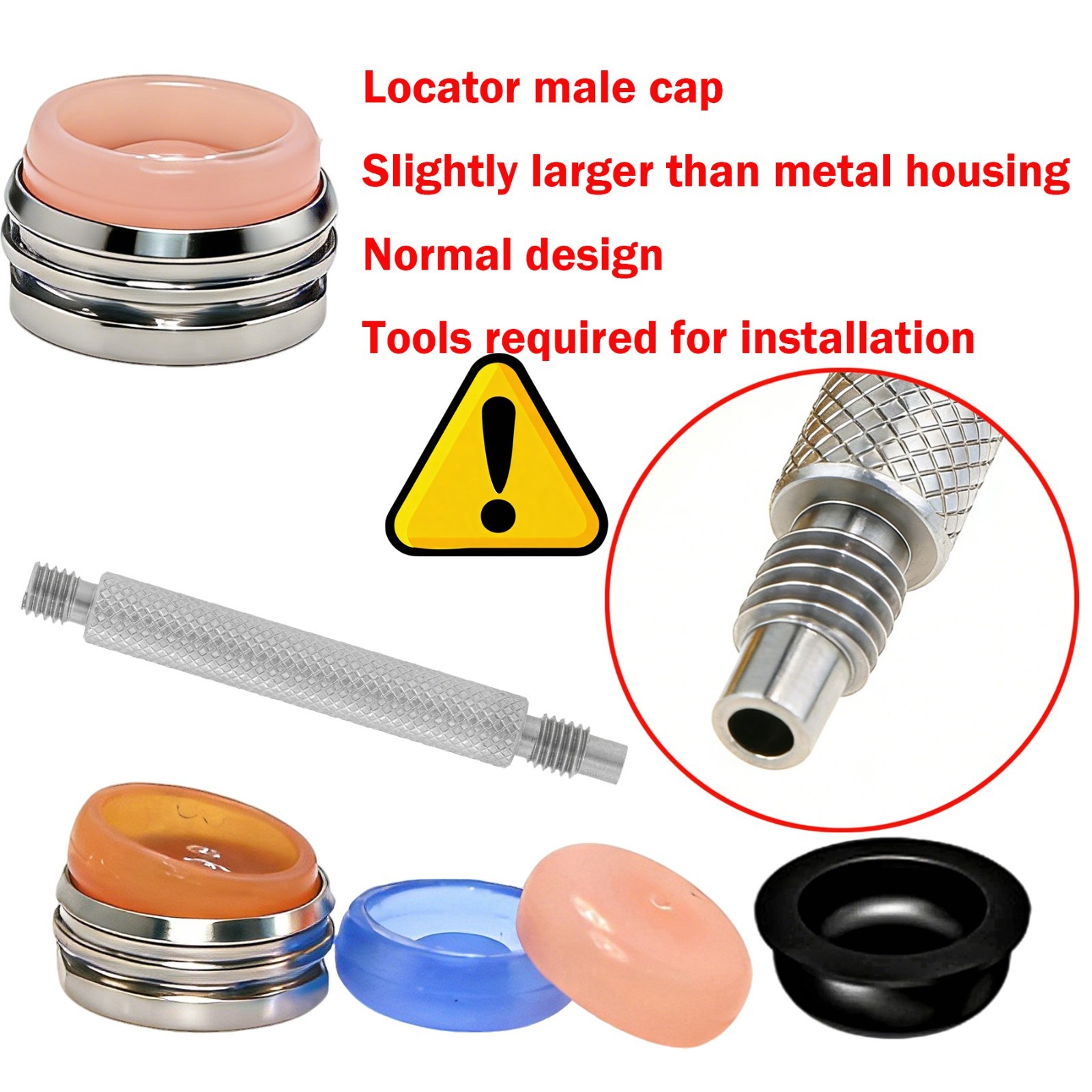 US Silver Dental Zest LOCATOR Classic 3-in-1 Core Tool For Legacy Locator Anchor