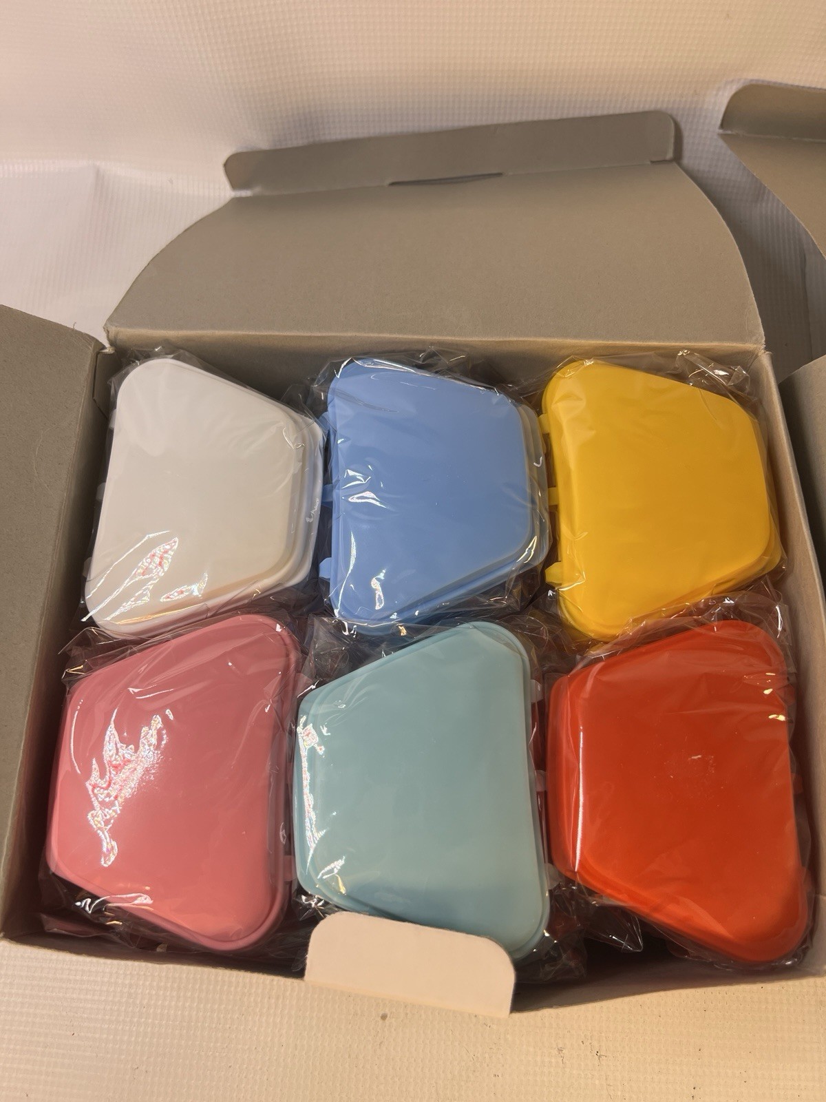 Starryshine Mouth Guard Denture Box Assorted Colors 24pcs (2×12) RETMOG