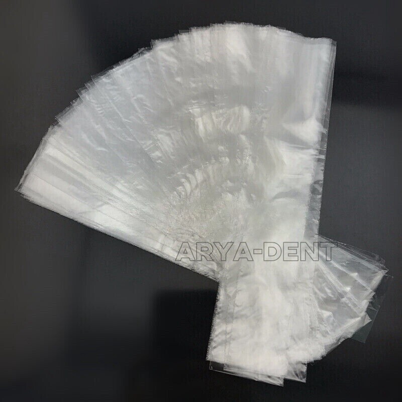 500pcs Dental Plastic Digital X-Ray Sensor Cover Barrier Sleeves Protective Film