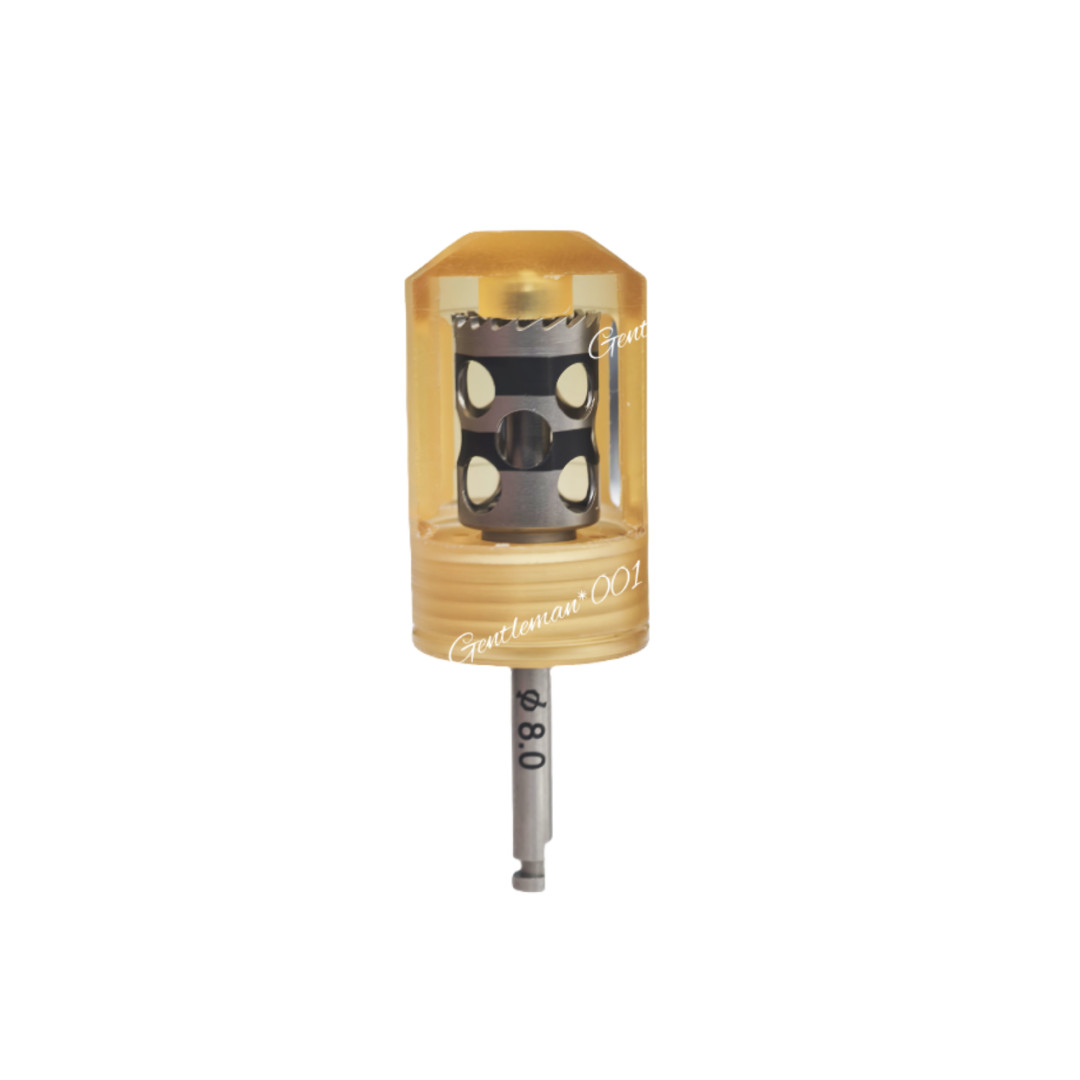 Dental SLT Half Moon Bone Harvest Drill Semilunar Technique Collector Drill