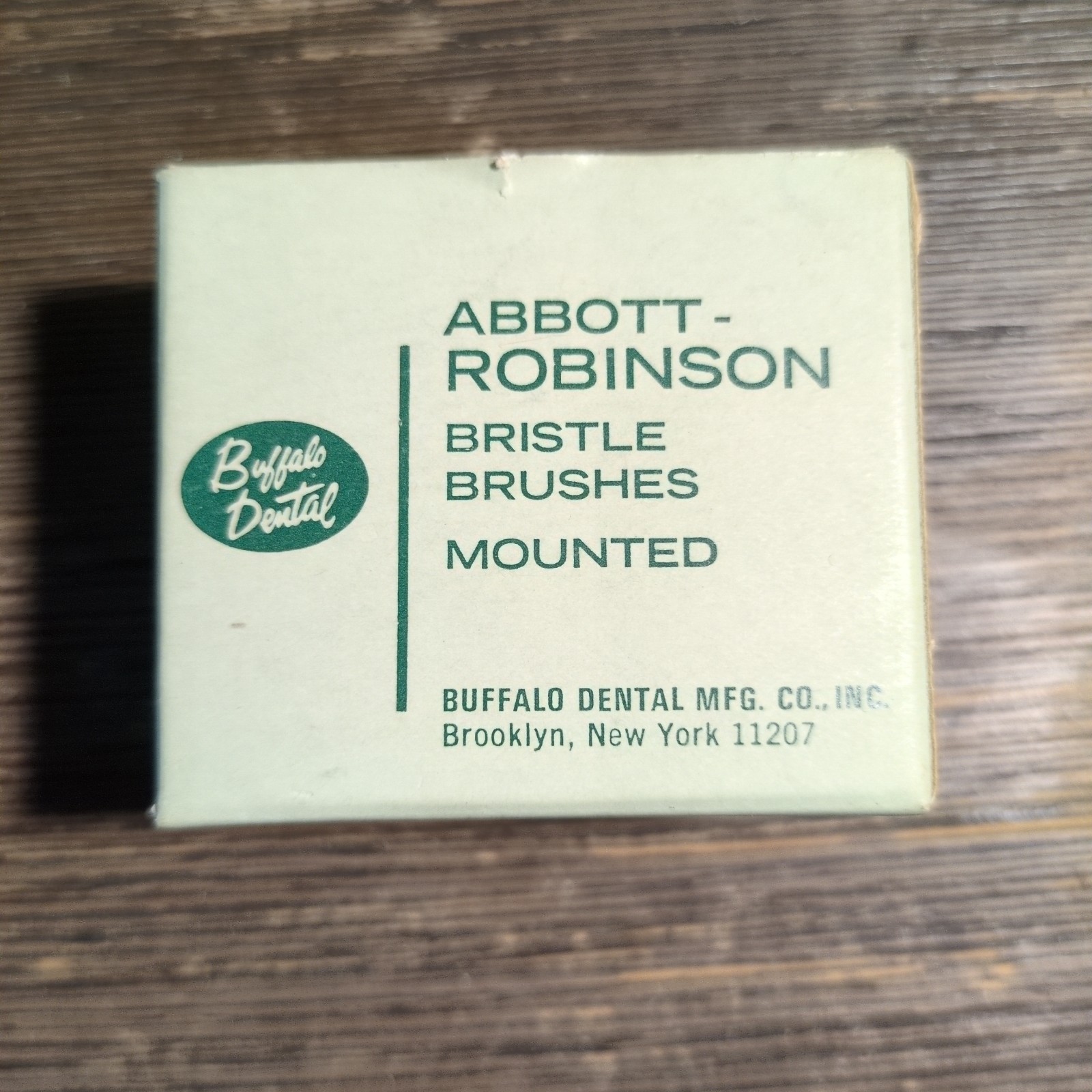 Dental Bristle Brushes Abbott-Robinson Buffalo Dental Soft No. 9 (24 brushes)