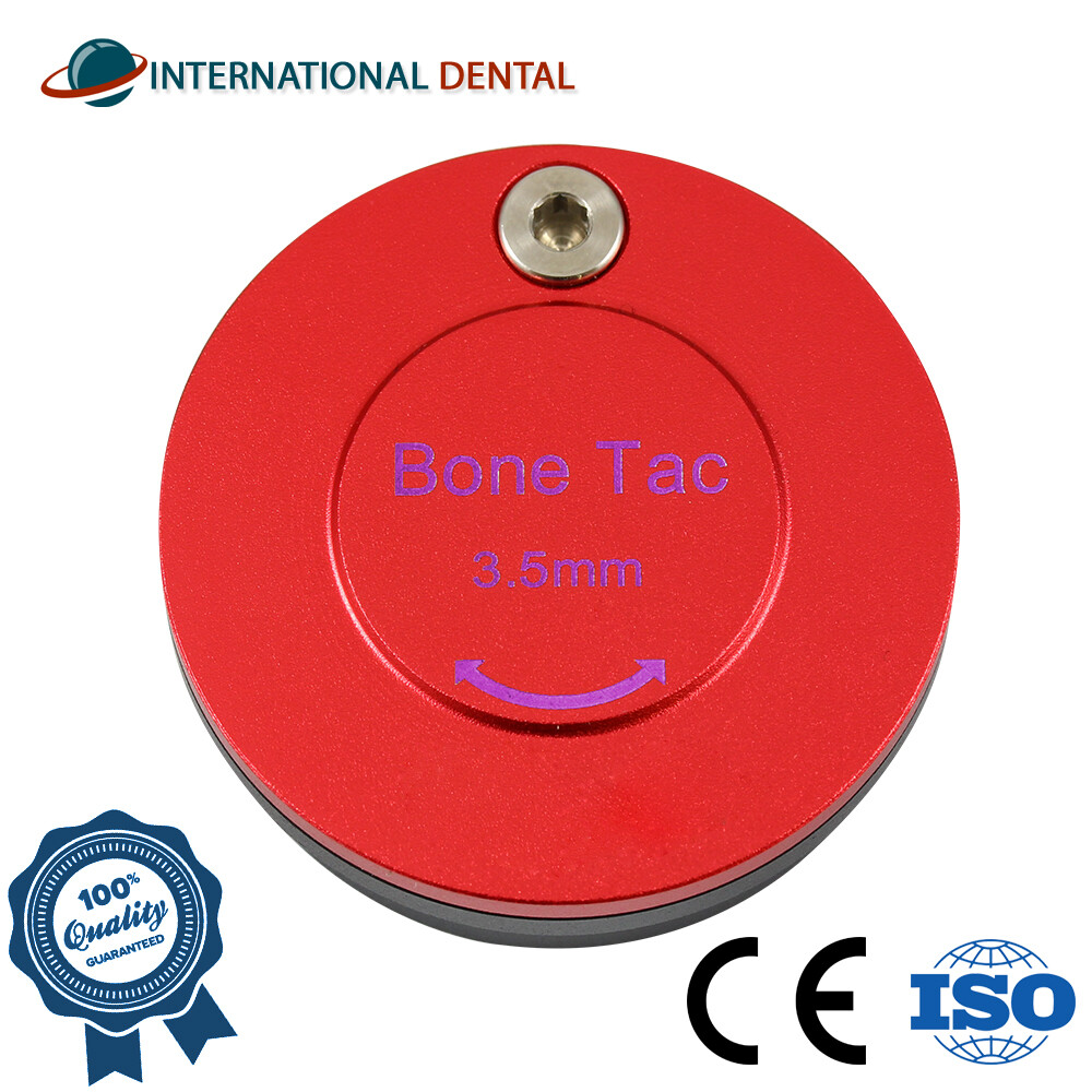 GBR Titanium Bon Tac Screws Red Case 3.5mm Dental Guided Regeneration System
