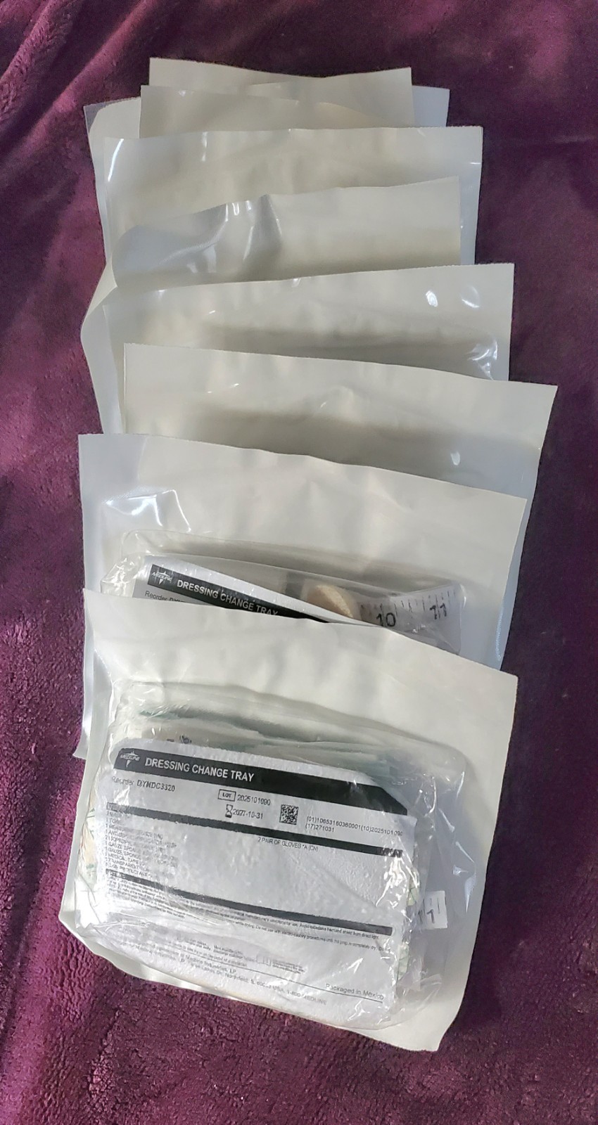 MEDLINE PORT DRESSING CHANGE KIT- QTY 9 Kits