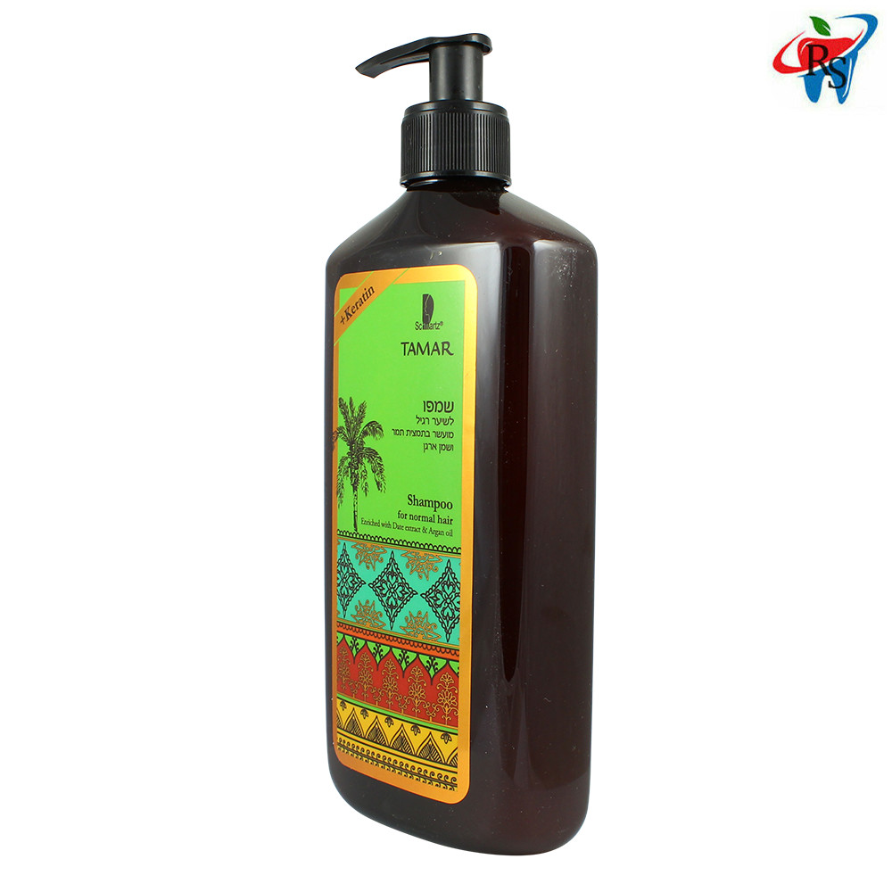 Schwartz Date Extract Argan Oil Shampoo For Normal Hair Keratin Hypoallergenic