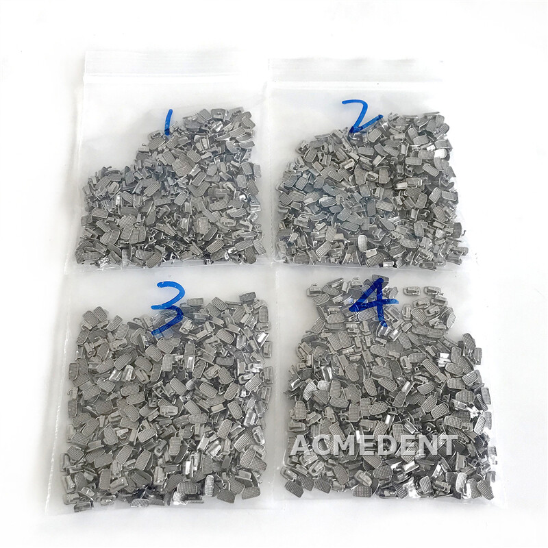400Pcs Dental MIM Buccal Tubes Monoblock One Tube 1st Roth 022 16# 26# 36# 46#
