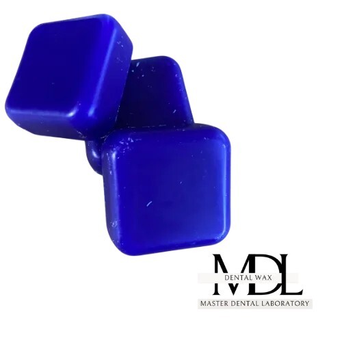 DENTAL LAB JEWELRY BLUE INLAY MODEL CASTING WAX 4 Squares 113gr. CROWNS BRIDGES