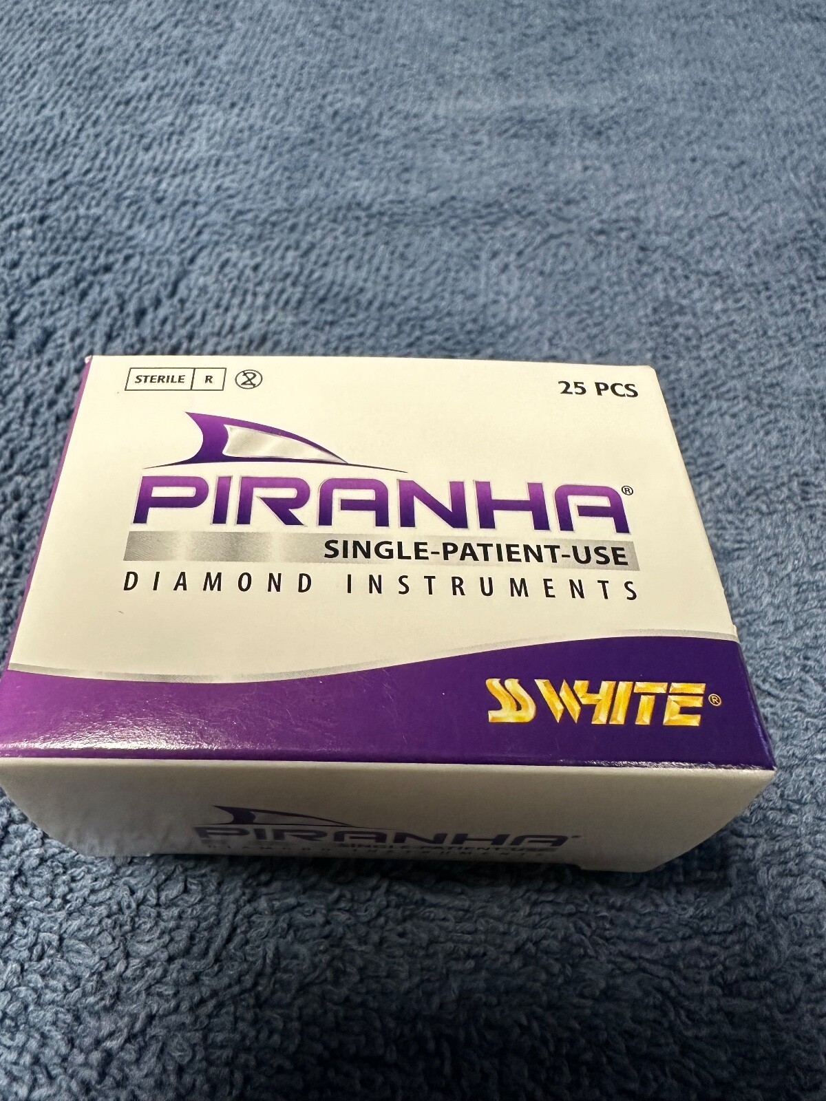SS-WHITE – Piranha Diamond FG 856-021 FINE GRIT 25 PKG.