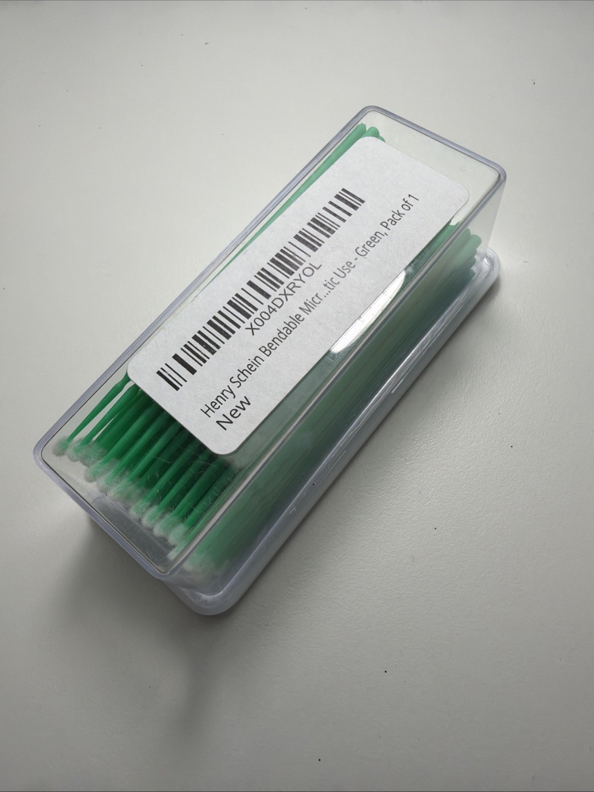 Henry Schein Bendable Micro Applicator, Fine Tip, Disposable 100 PK