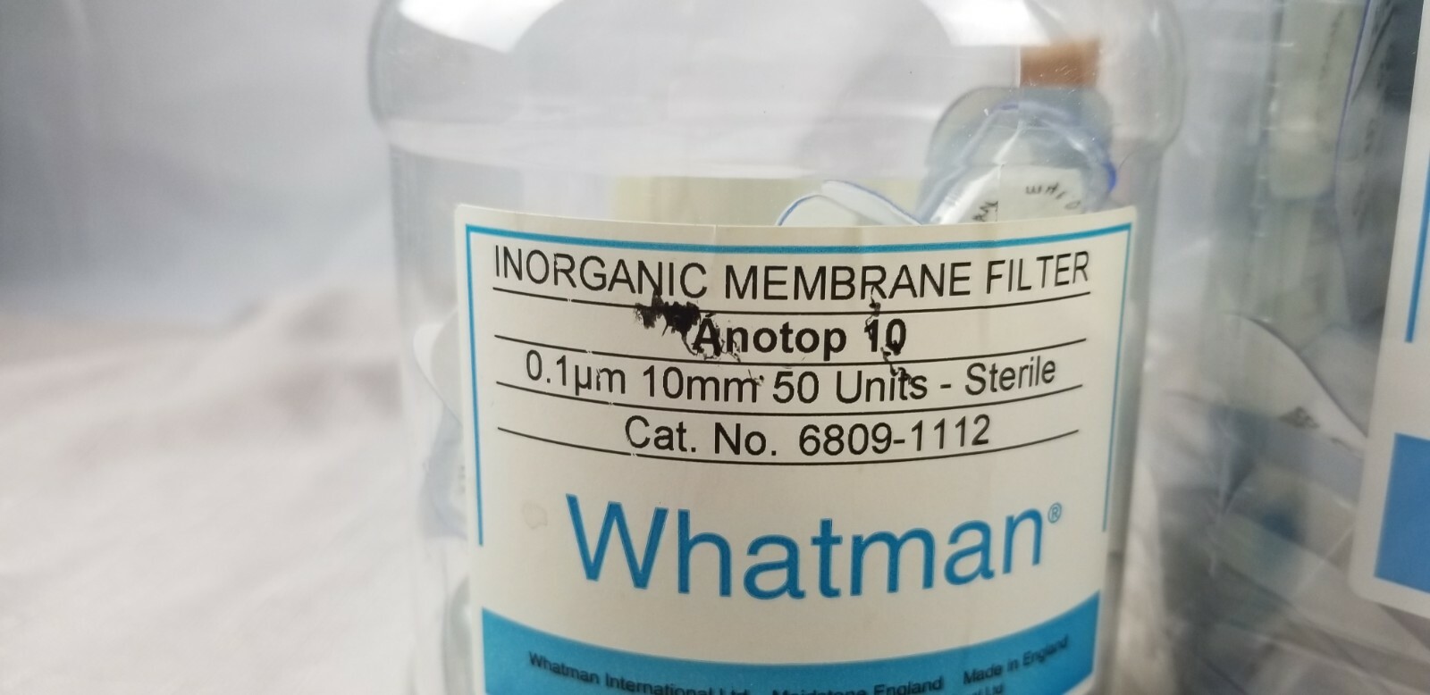 Whatman Anotop Inorganic Membrane Filters Sterile Multiple Sizes Limited Qty