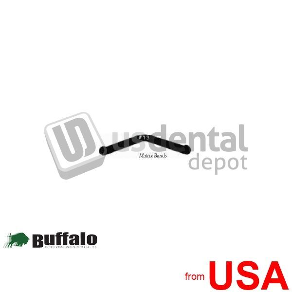 BUFFALO – Stainless Steel Matrix Bands Tofflemire Type.0015 #13 pk . 009-61030
