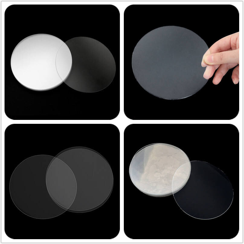 Dental Lab Thermoforming Material Round Vacuum Forming Splint Sheet Hard 1.5mm